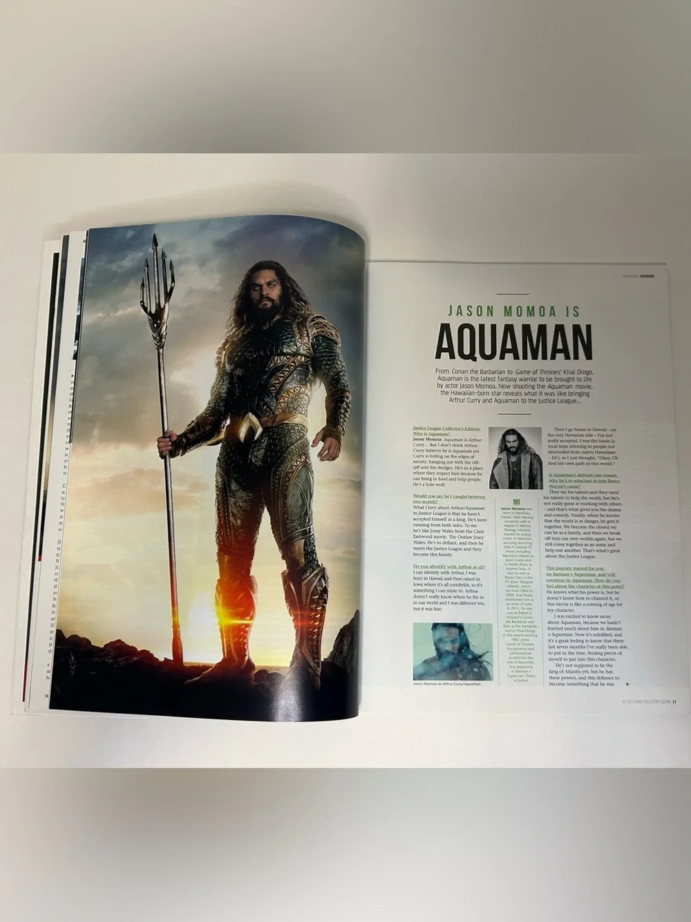 DC Justice League Official Collector’s Edition Magazine – Like New